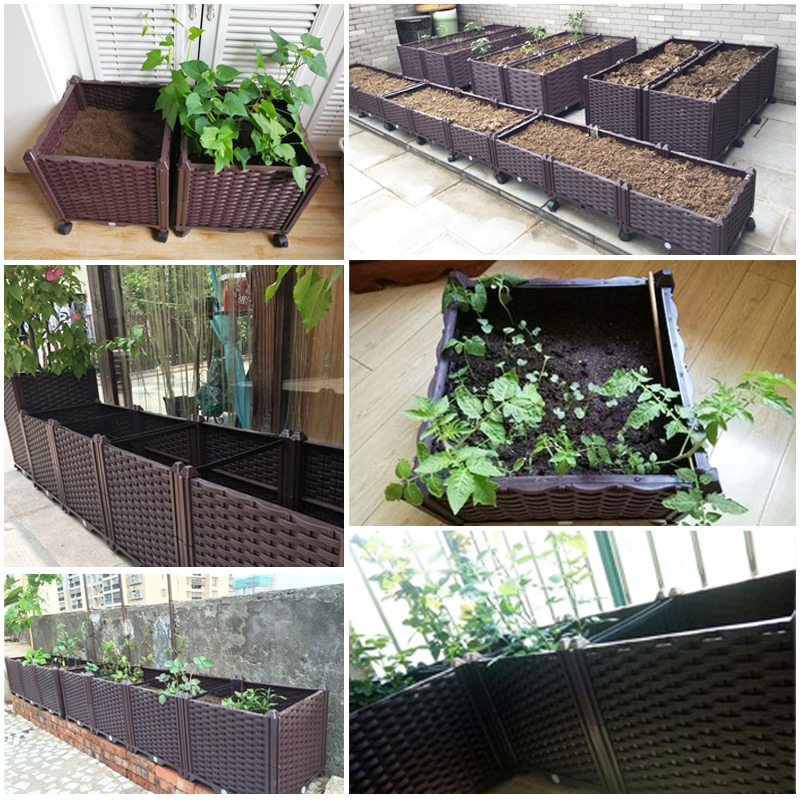 Bac de jardin surélevé à auto- - Self-Watering Planter avis et prix